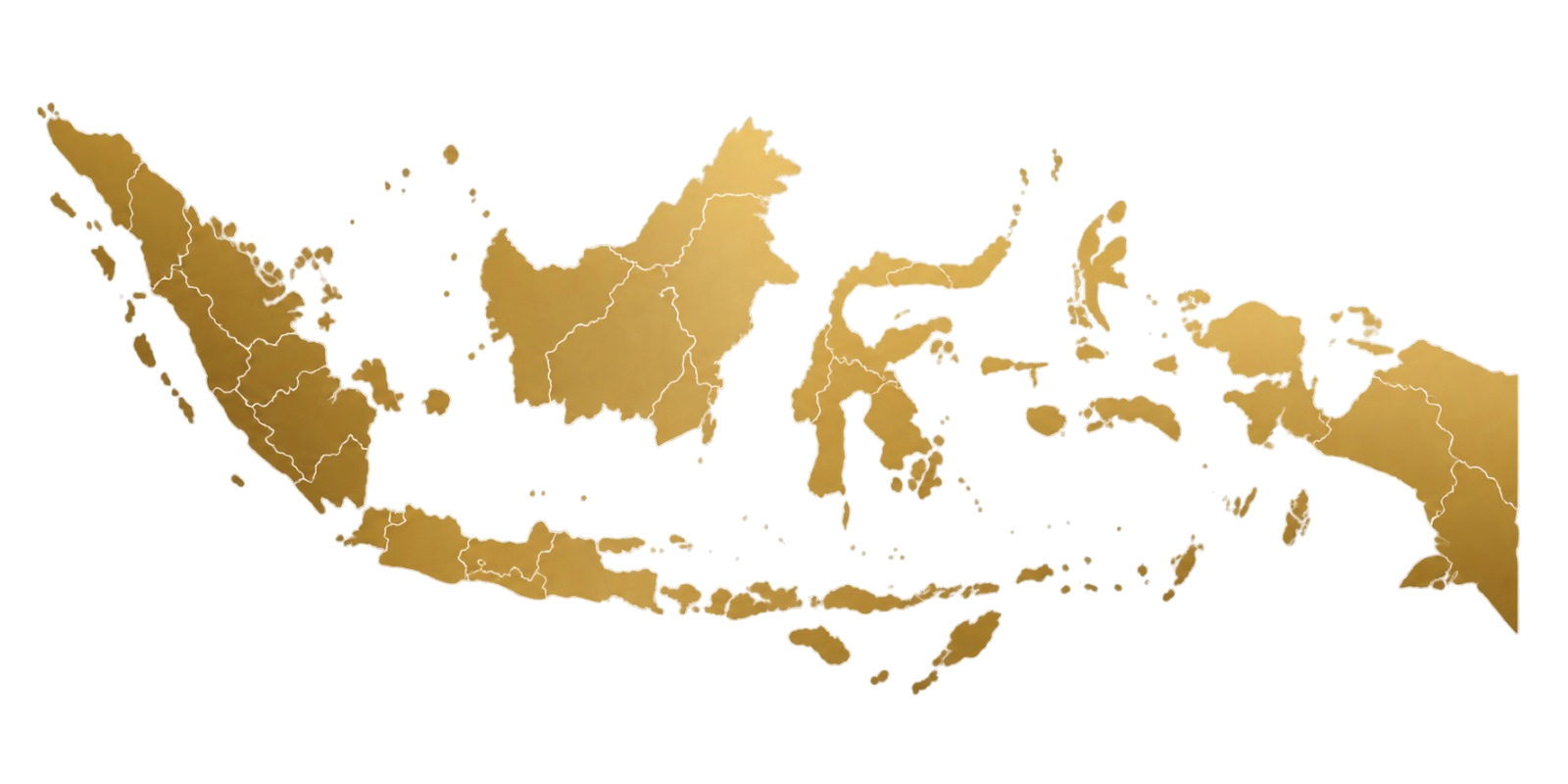 Peta Indonesia — jangkauan layanan Saber Nusantara